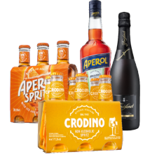 Aperol, Freixenet of Crodino